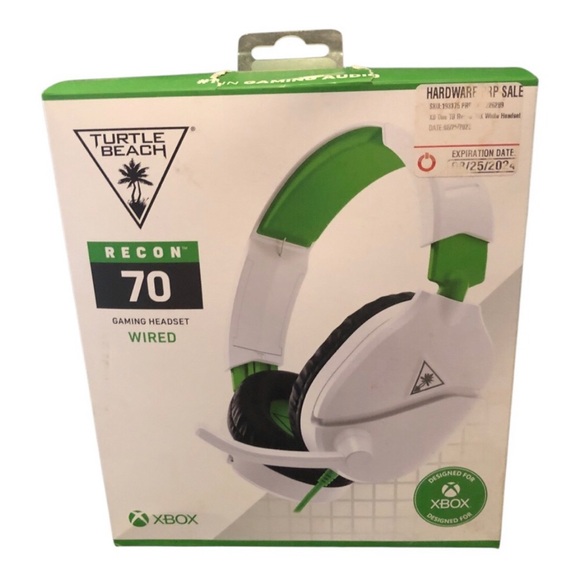 Turtle Beach Other - NEW Turtle Beach Recon 70 Gaming Headset - White and Green Wired